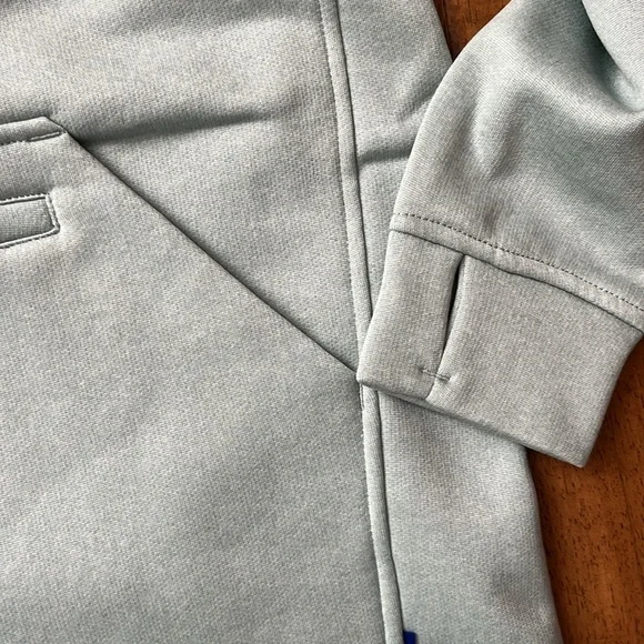 Burton Oak Fleece Green Pullover Sweatshirt (Long) Size Small - Picture 8 of 8